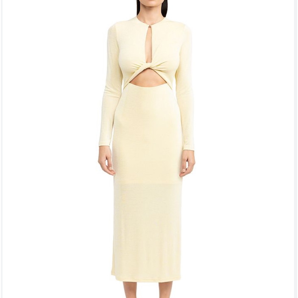 Significant Other Yellow Dress